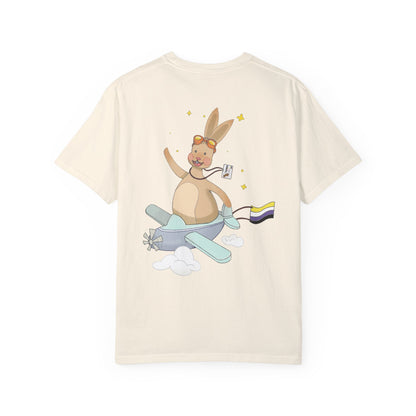 Badgie T-Shirt - Nonbinary Rabbit "Rex"