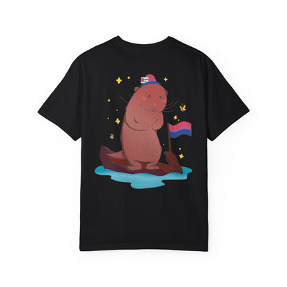 Badgie T-Shirt - Bisexual Otter "River"