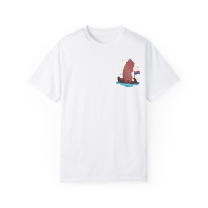 Badgie T-Shirt - Bisexual Otter "River"