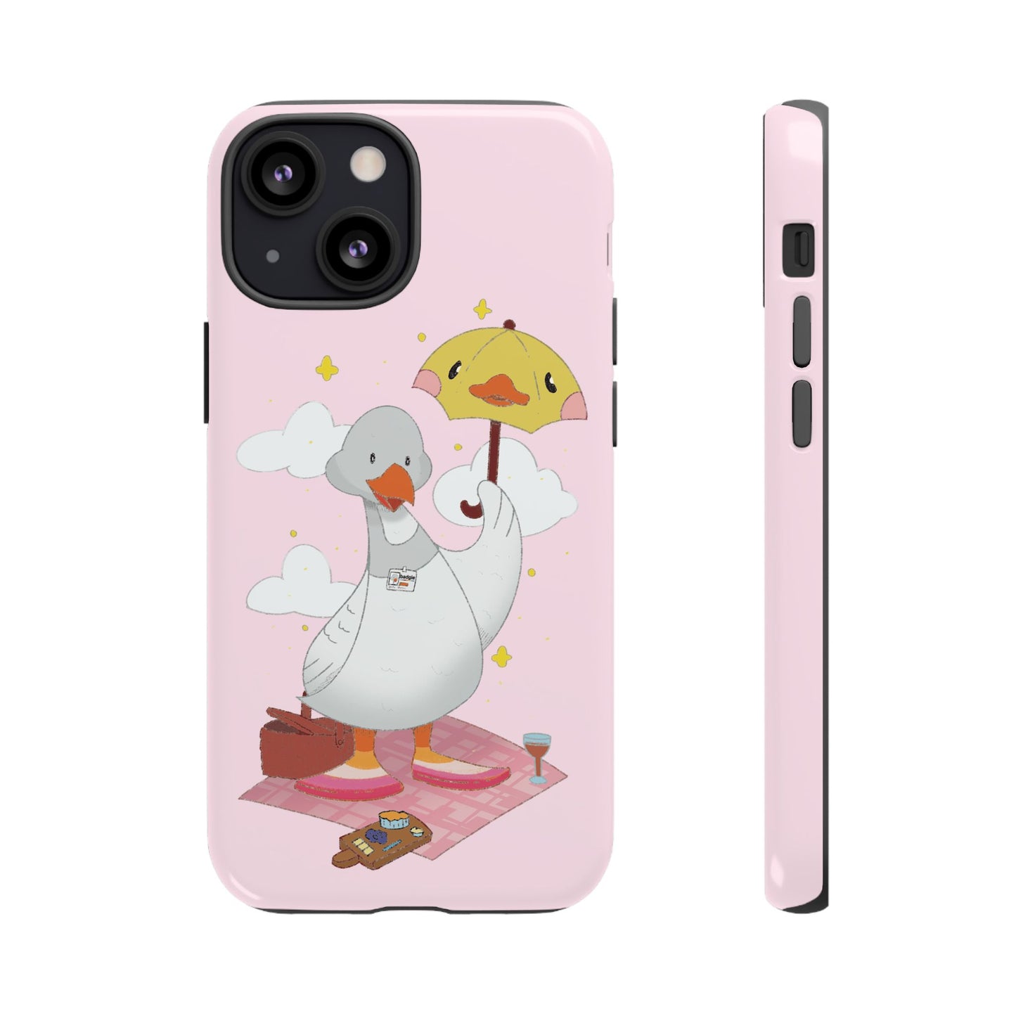 Badgie iPhone Case - Lesbian Goose "Tula"