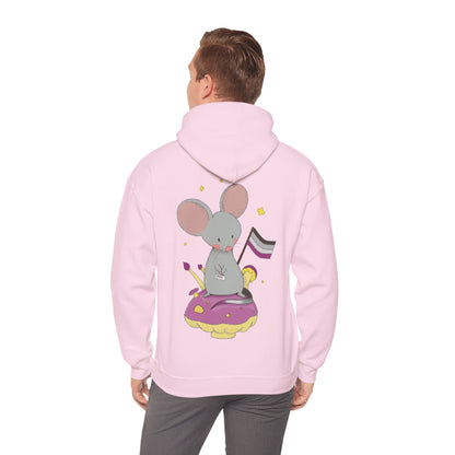 Badgie Hoodie -  Asexual Mouse “Roan”