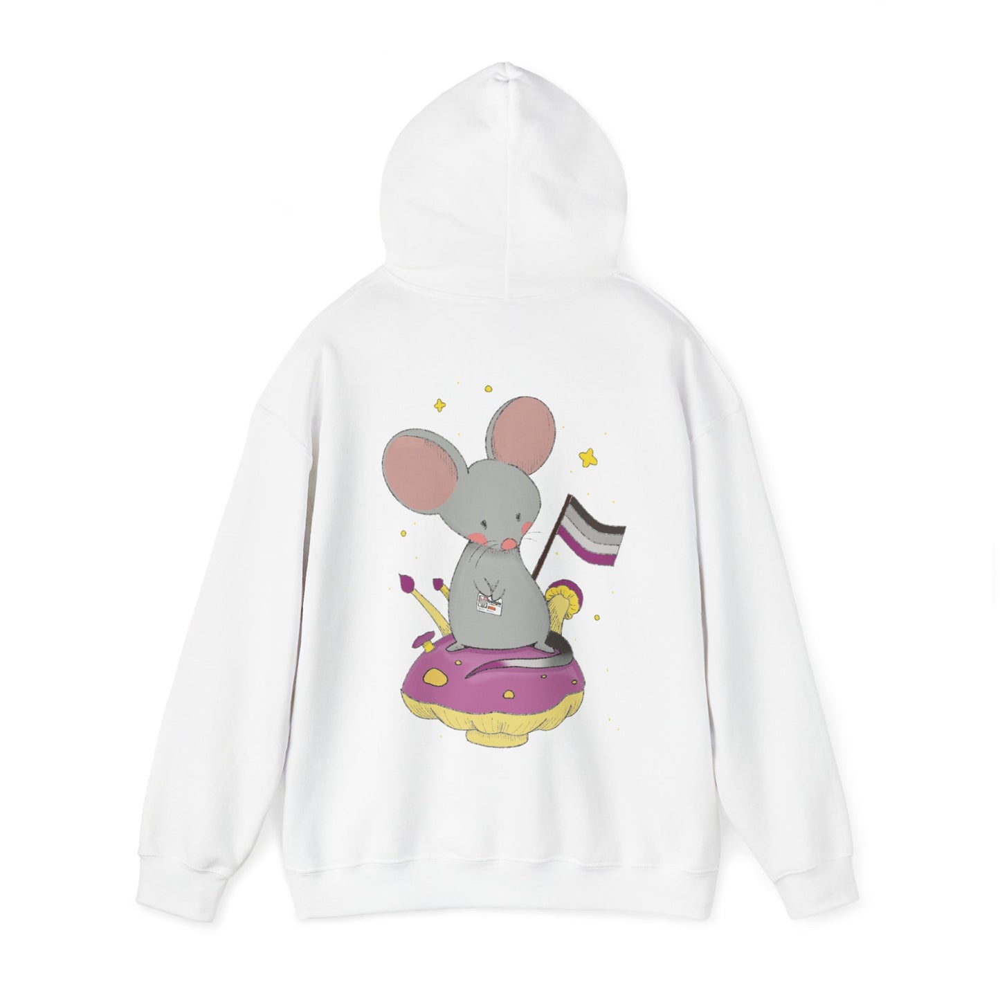 Badgie Hoodie -  Asexual Mouse “Roan”