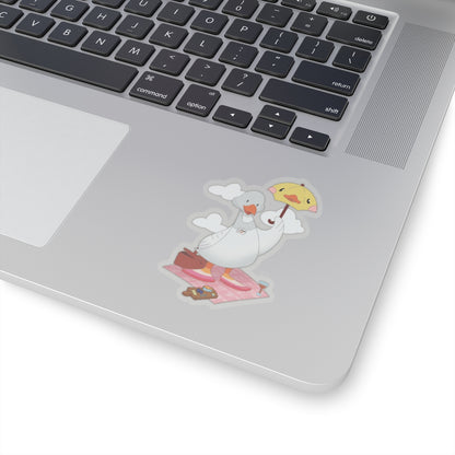 Kiss-Cut Stickers - Lesbian Goose "Tula"