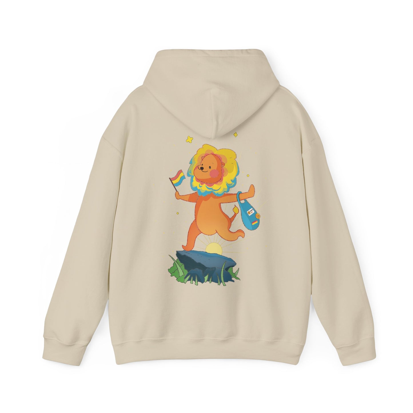 Badgie Hoodie -  Pansexual Lion "Barb"