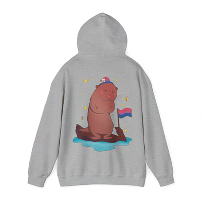 Badgie Hoodie - Bisexual Otter "River"