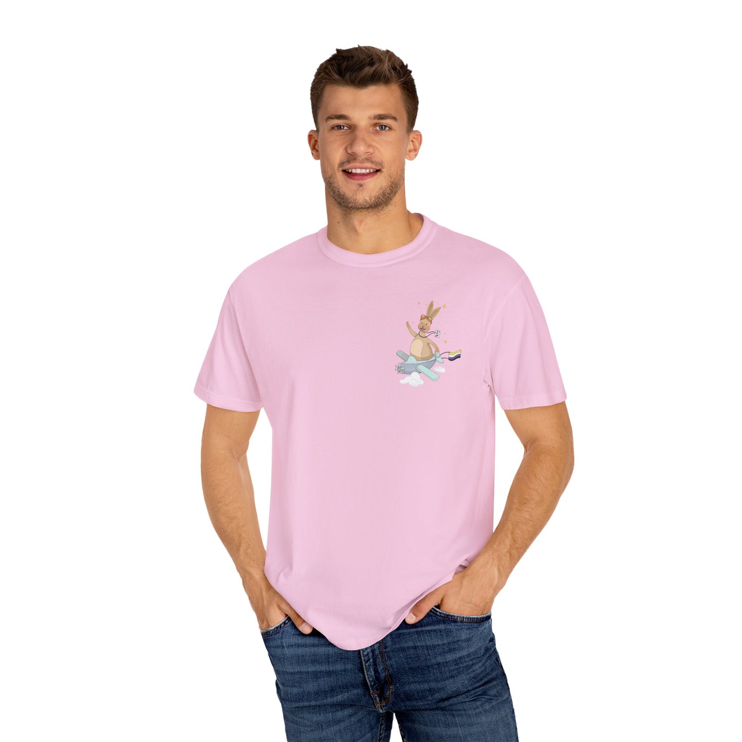 Badgie T-Shirt - Nonbinary Rabbit "Rex"