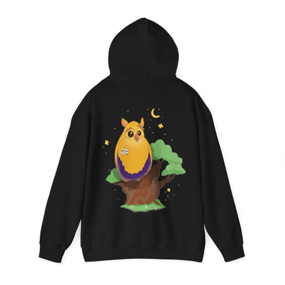 Badgie Hoodie -  Intersex Owl "Albert"