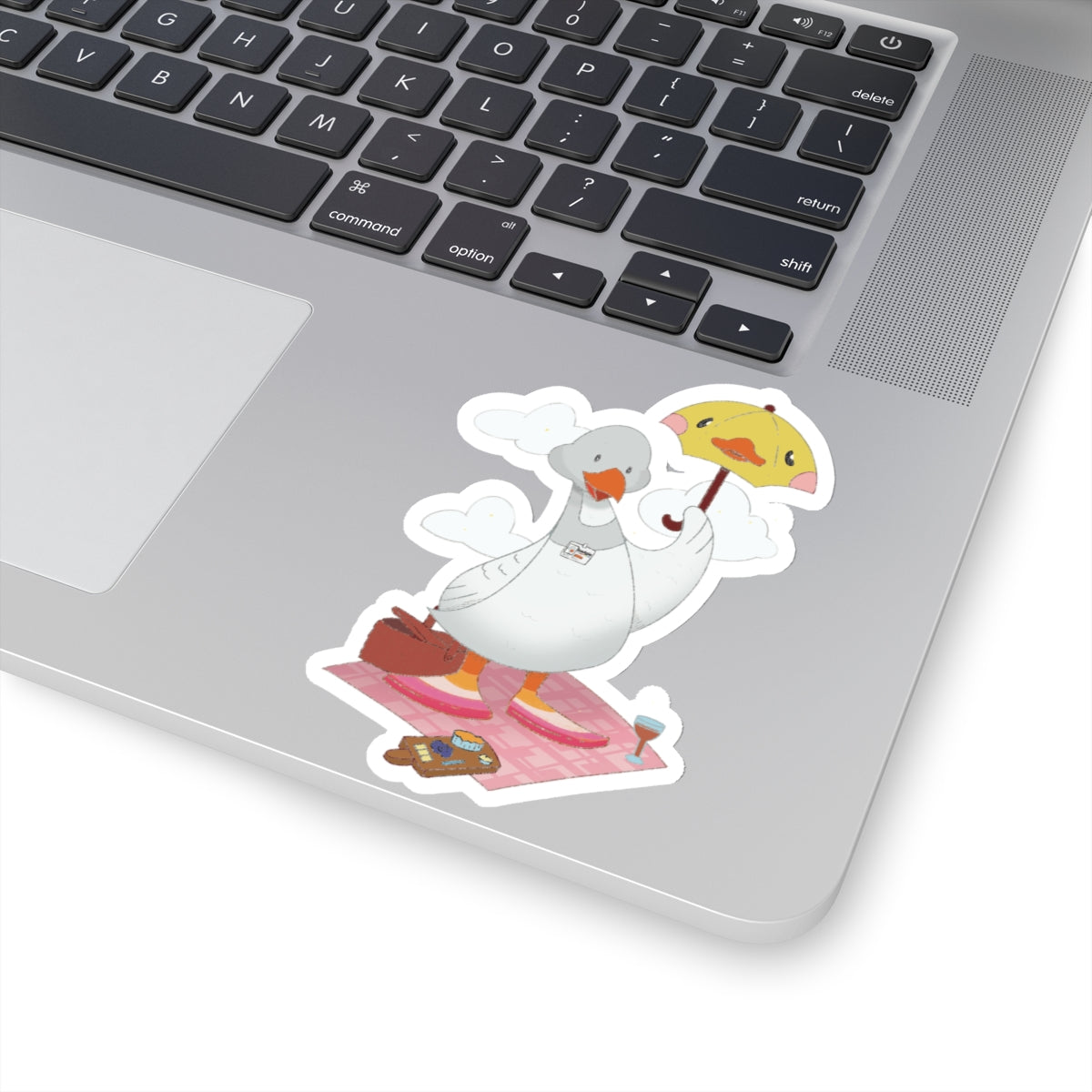 Kiss-Cut Stickers - Lesbian Goose "Tula"