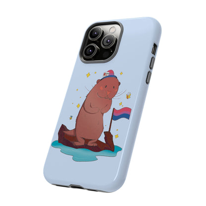 Badgie iPhone Case - Bisexual Otter "River"