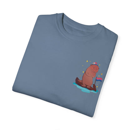 Badgie T-Shirt - Bisexual Otter "River"