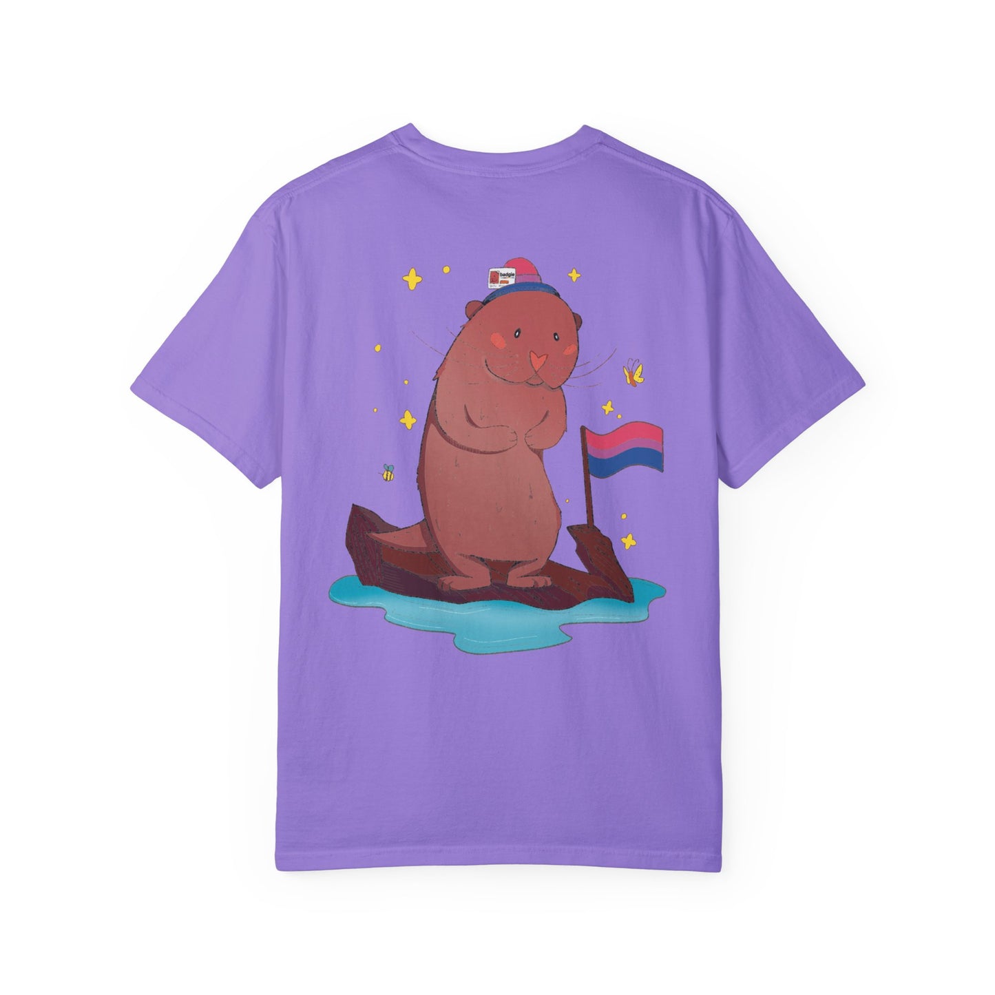 Badgie T-Shirt - Bisexual Otter "River"