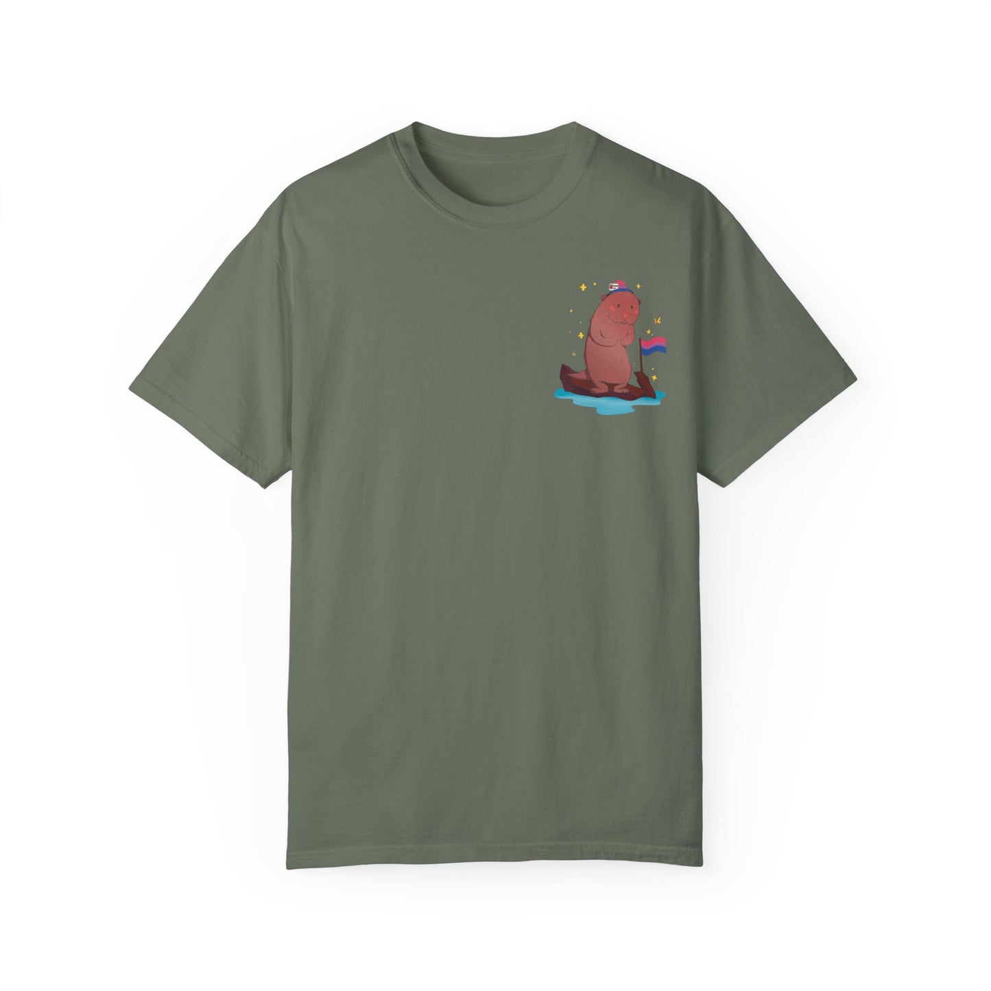 Badgie T-Shirt - Bisexual Otter "River"