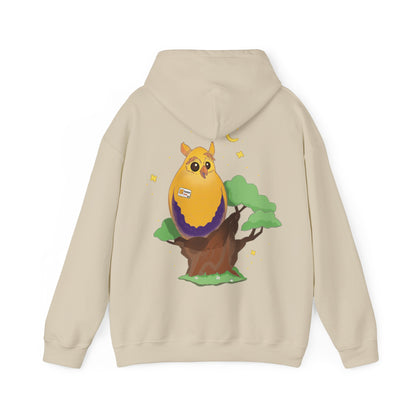 Badgie Hoodie -  Intersex Owl "Albert"