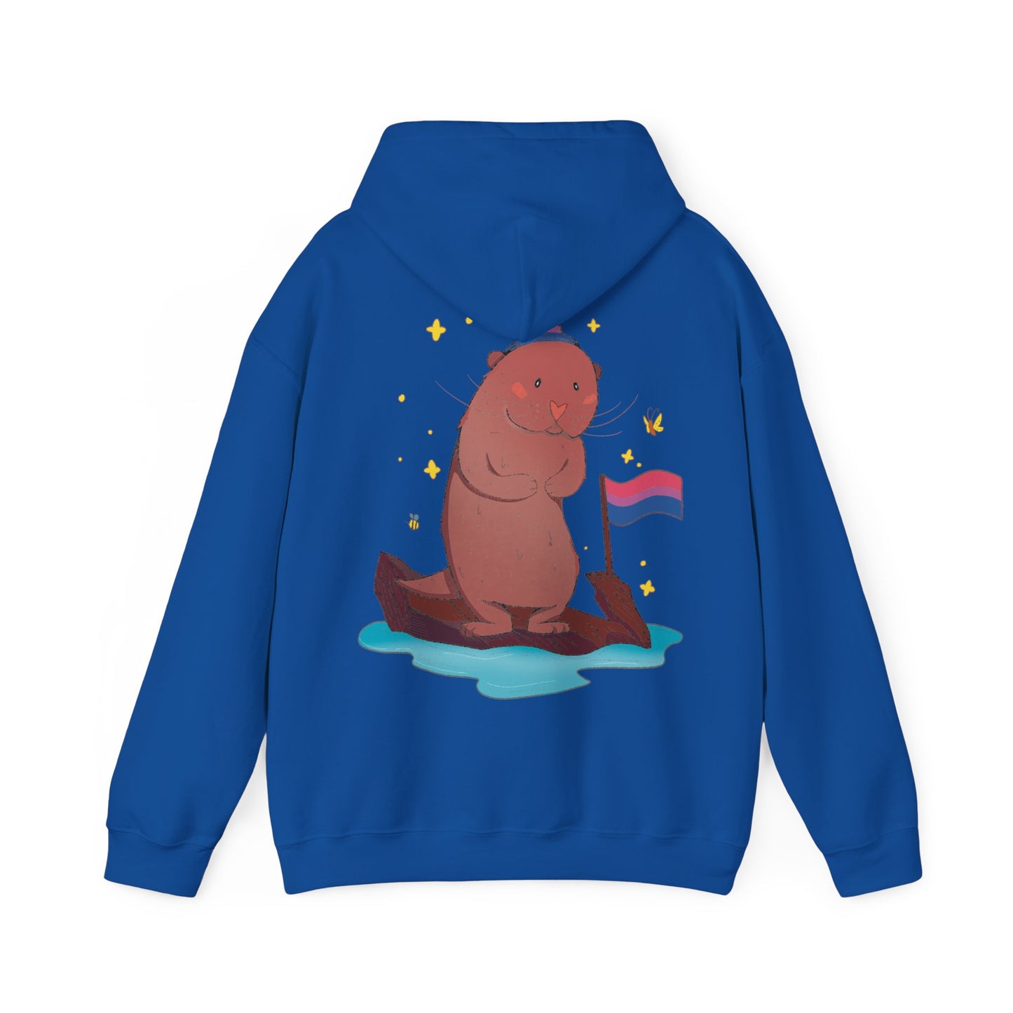 Badgie Hoodie - Bisexual Otter "River"