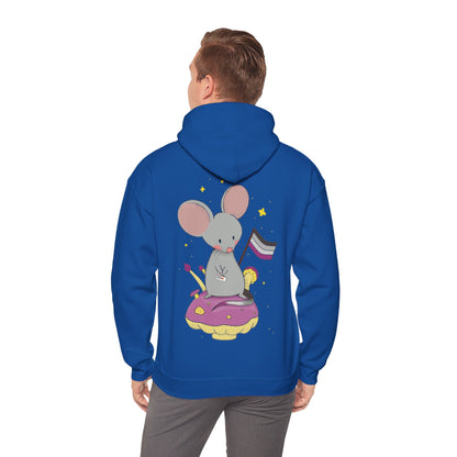 Badgie Hoodie -  Asexual Mouse “Roan”