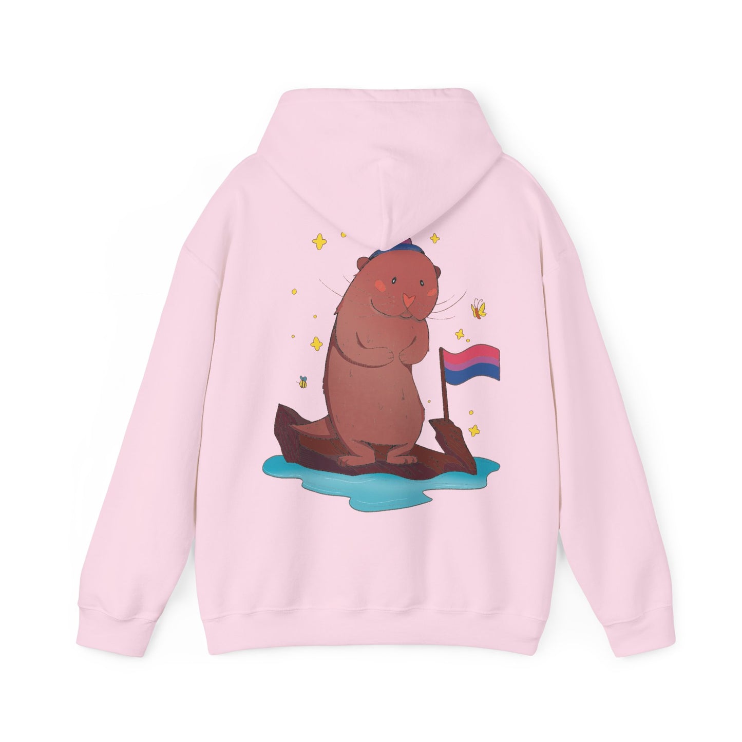 Badgie Hoodie - Bisexual Otter "River"