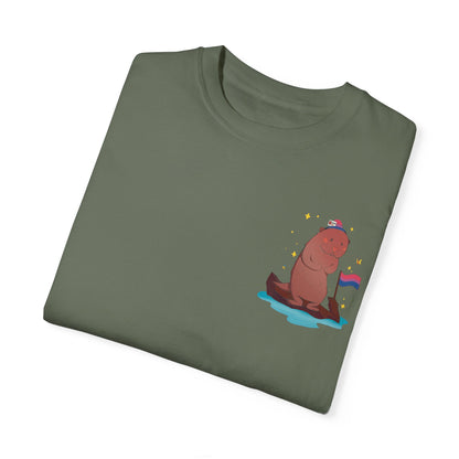 Badgie T-Shirt - Bisexual Otter "River"