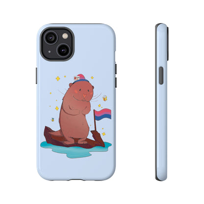 Badgie iPhone Case - Bisexual Otter "River"