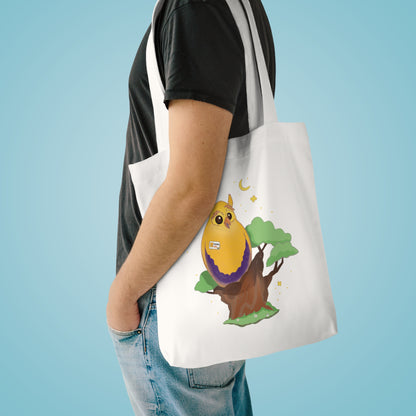 Badgie Tote Bag - Intersex Owl "Albert"