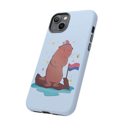 Badgie iPhone Case - Bisexual Otter "River"