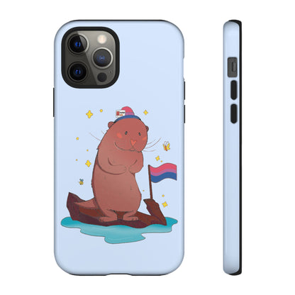 Badgie iPhone Case - Bisexual Otter "River"