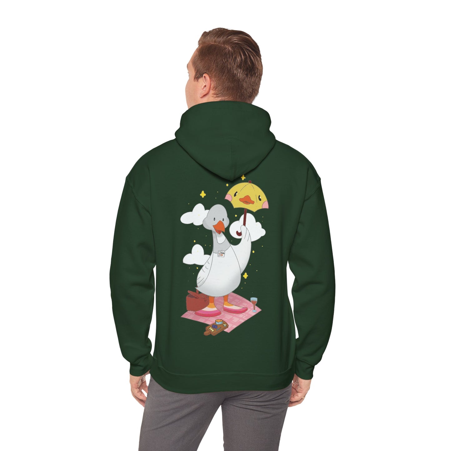 Badgie Hoodie - Lesbian Goose "Tula"