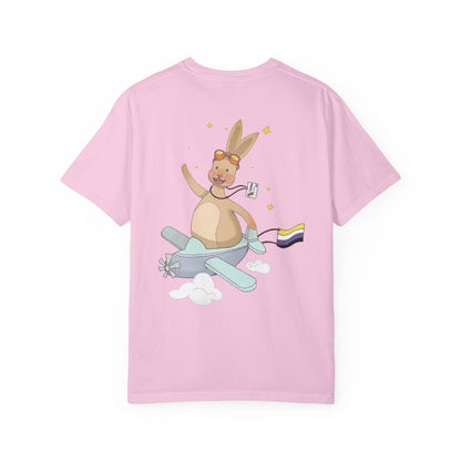 Badgie T-Shirt - Nonbinary Rabbit "Rex"