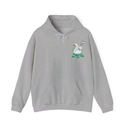 Badgie Hoodie - Trans Swan "Tundra"