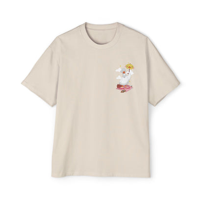 Badgie Oversized Heavy Drop Shoulder T-Shirt - Lesbian Goose "Tula"