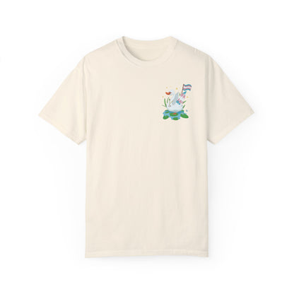 Badgie T-Shirt  - Trans Swan “Tundra”