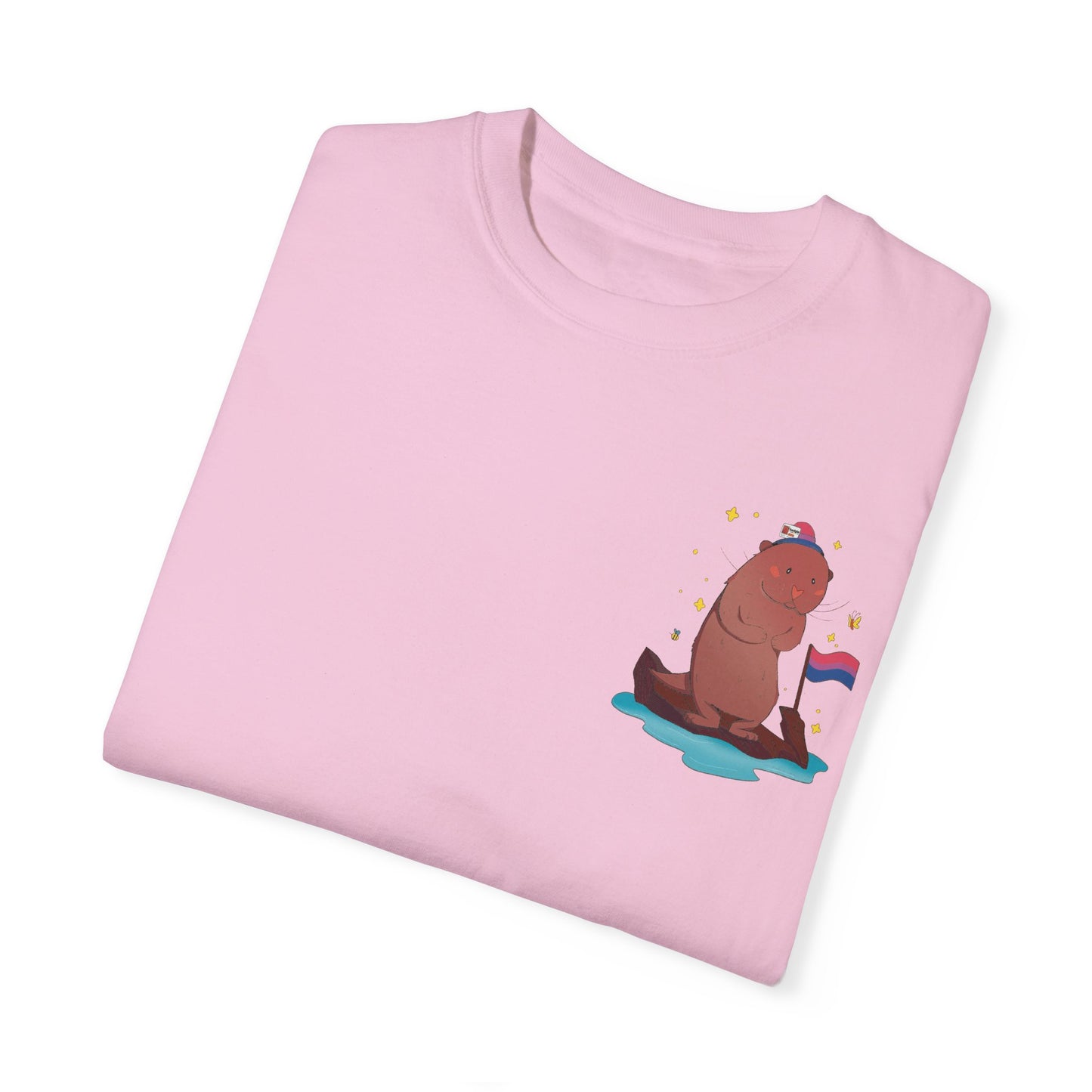 Badgie T-Shirt - Bisexual Otter "River"