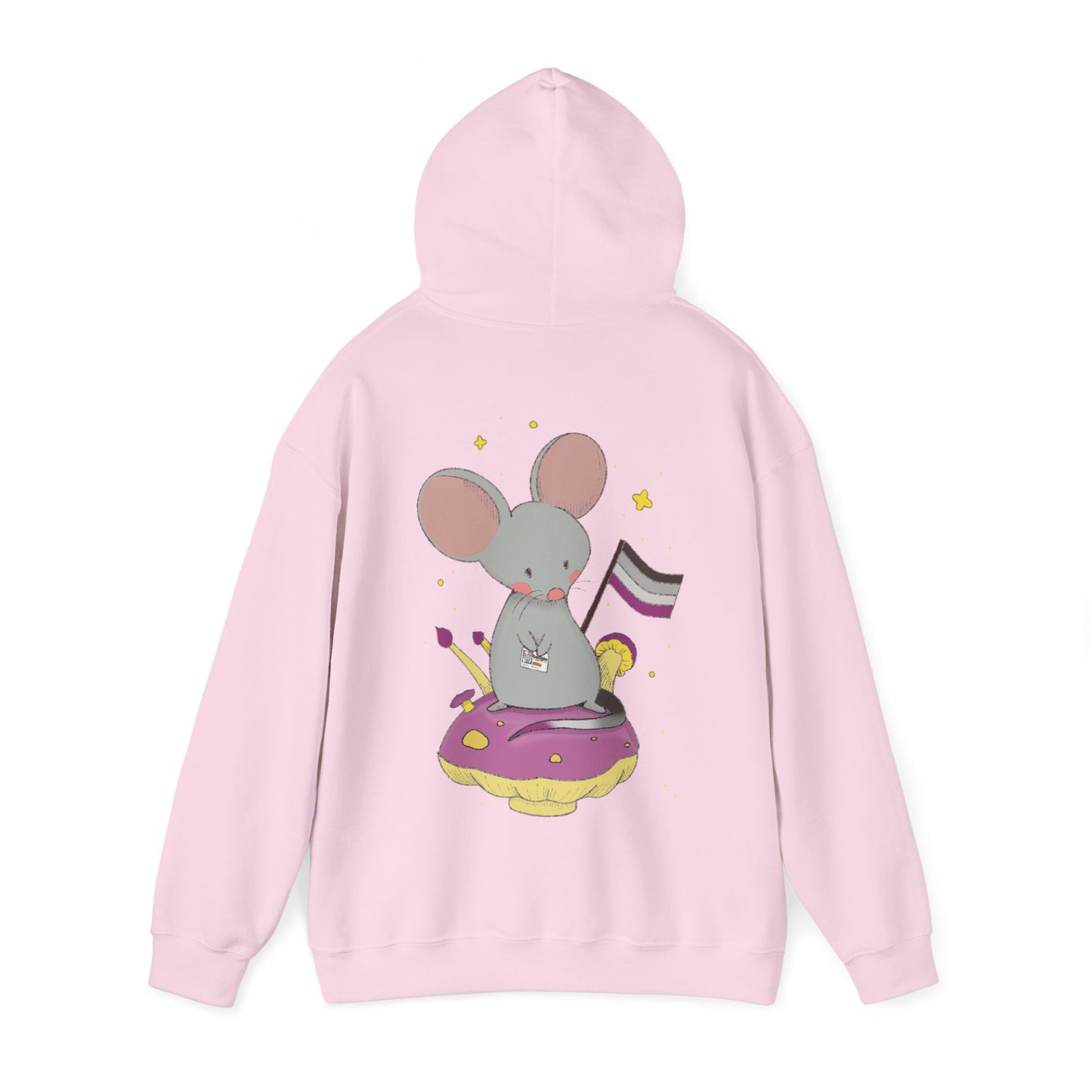 Badgie Hoodie -  Asexual Mouse “Roan”