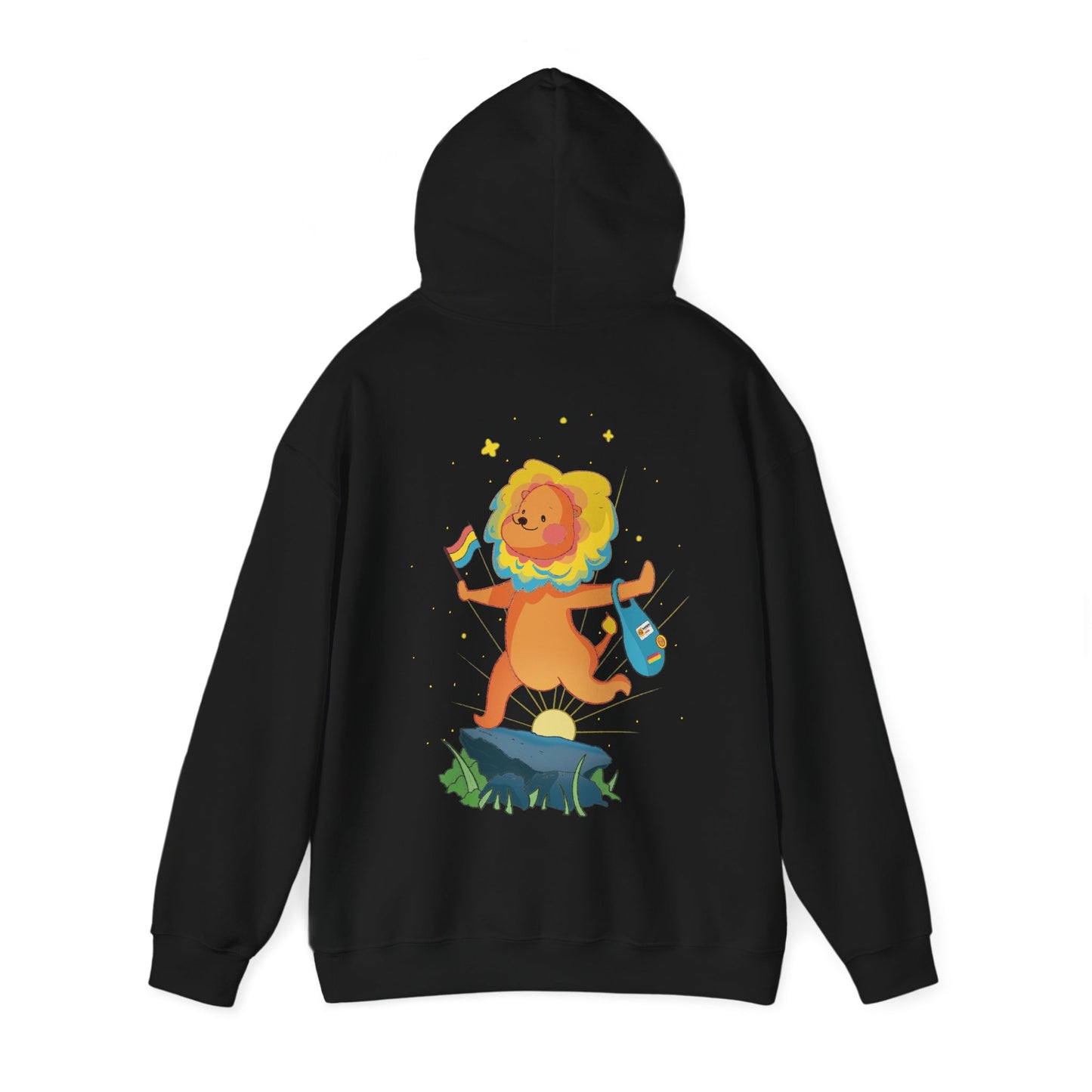 Badgie Hoodie -  Pansexual Lion "Barb"