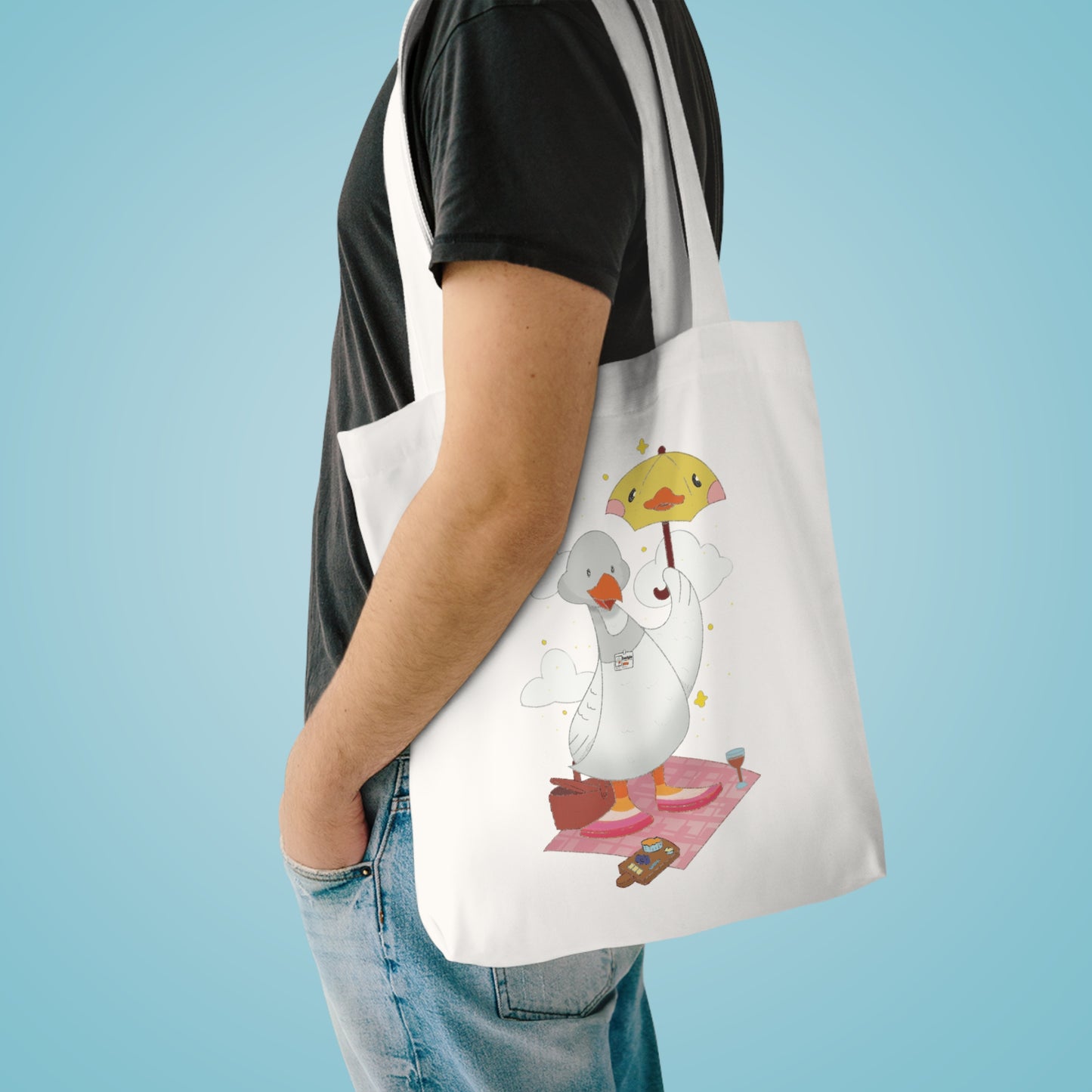 Badgie Tote Bag - Lesbian Goose "Tula"