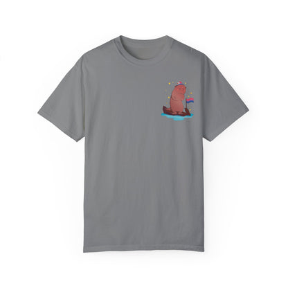 Badgie T-Shirt - Bisexual Otter "River"