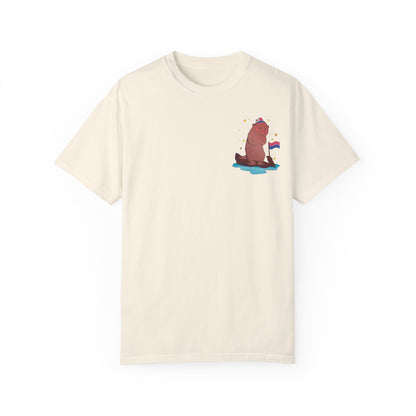 Badgie T-Shirt - Bisexual Otter "River"