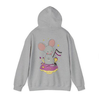 Badgie Hoodie -  Asexual Mouse “Roan”