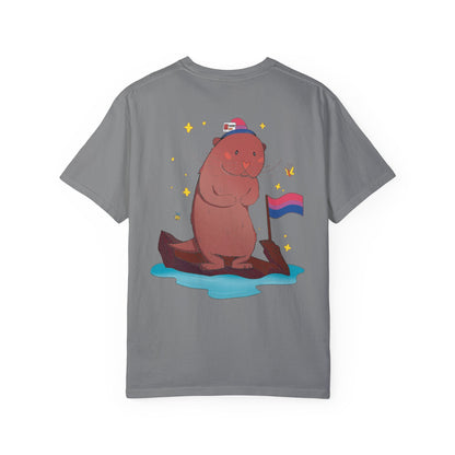 Badgie T-Shirt - Bisexual Otter "River"