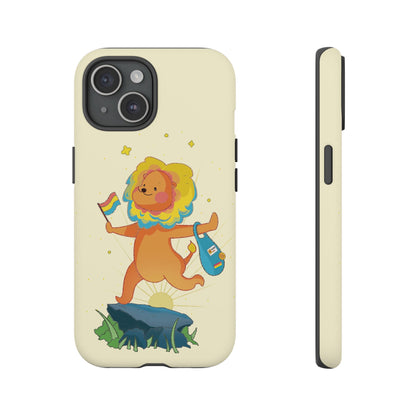 Badgie iPhone Case - Pansexual Lion "Barb"