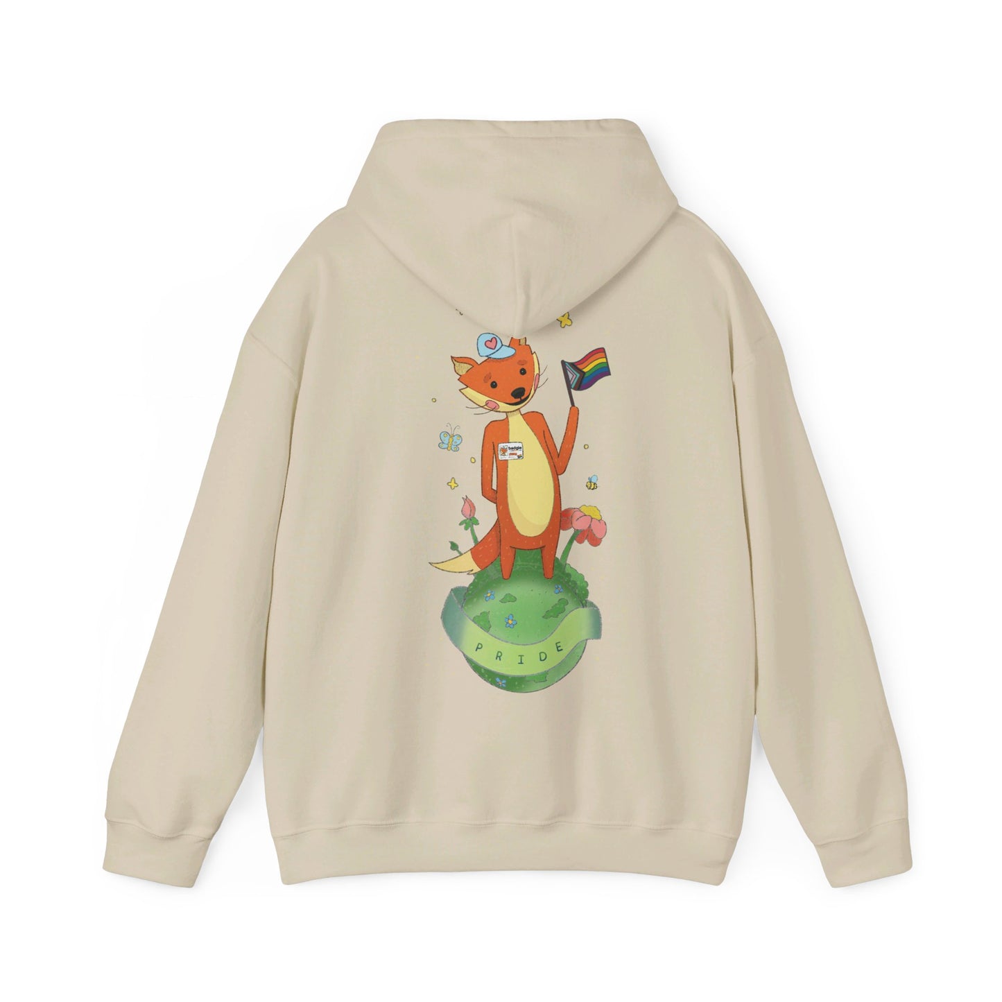 Badgie Hoodie - Pride Fox "Kit"