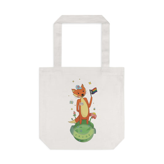 Badgie Tote Bag - Pride Fox "Kit"