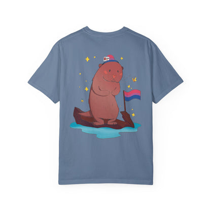 Badgie T-Shirt - Bisexual Otter "River"