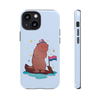 Badgie iPhone Case - Bisexual Otter "River"