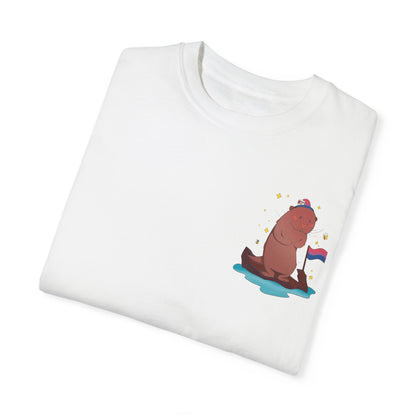 Badgie T-Shirt - Bisexual Otter "River"