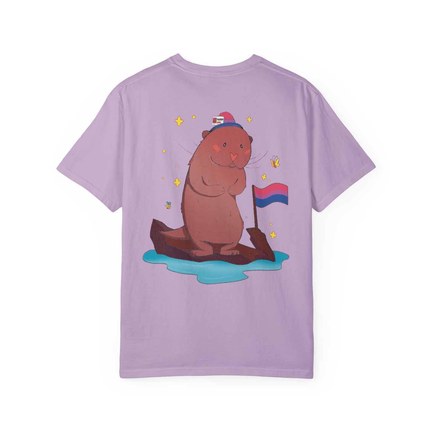 Badgie T-Shirt - Bisexual Otter "River"