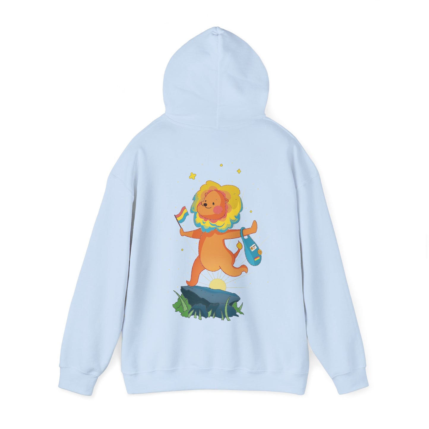 Badgie Hoodie -  Pansexual Lion "Barb"