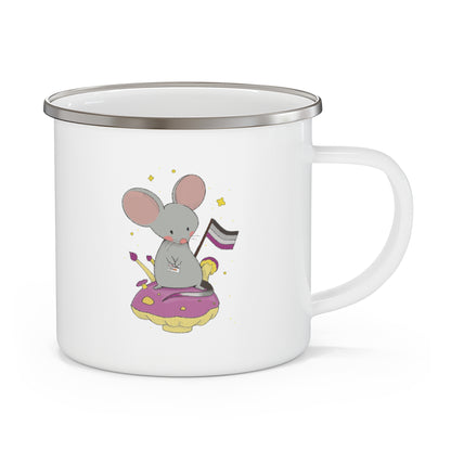 Badgie Enamel Camping Mug - Ace Mouse “Roan”