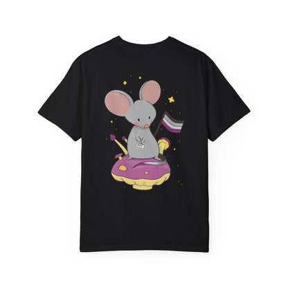 Badgie T-Shirt - Asexual Mouse "Roan"