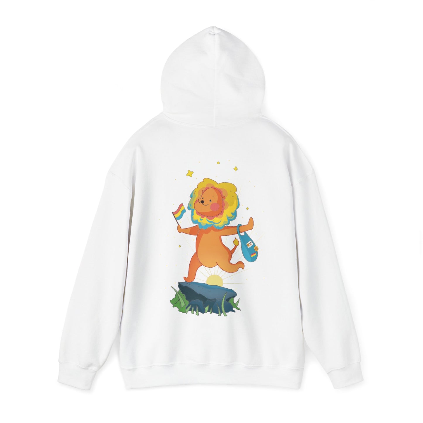 Badgie Hoodie -  Pansexual Lion "Barb"