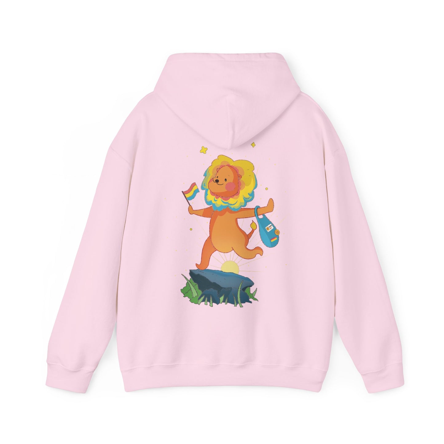 Badgie Hoodie -  Pansexual Lion "Barb"